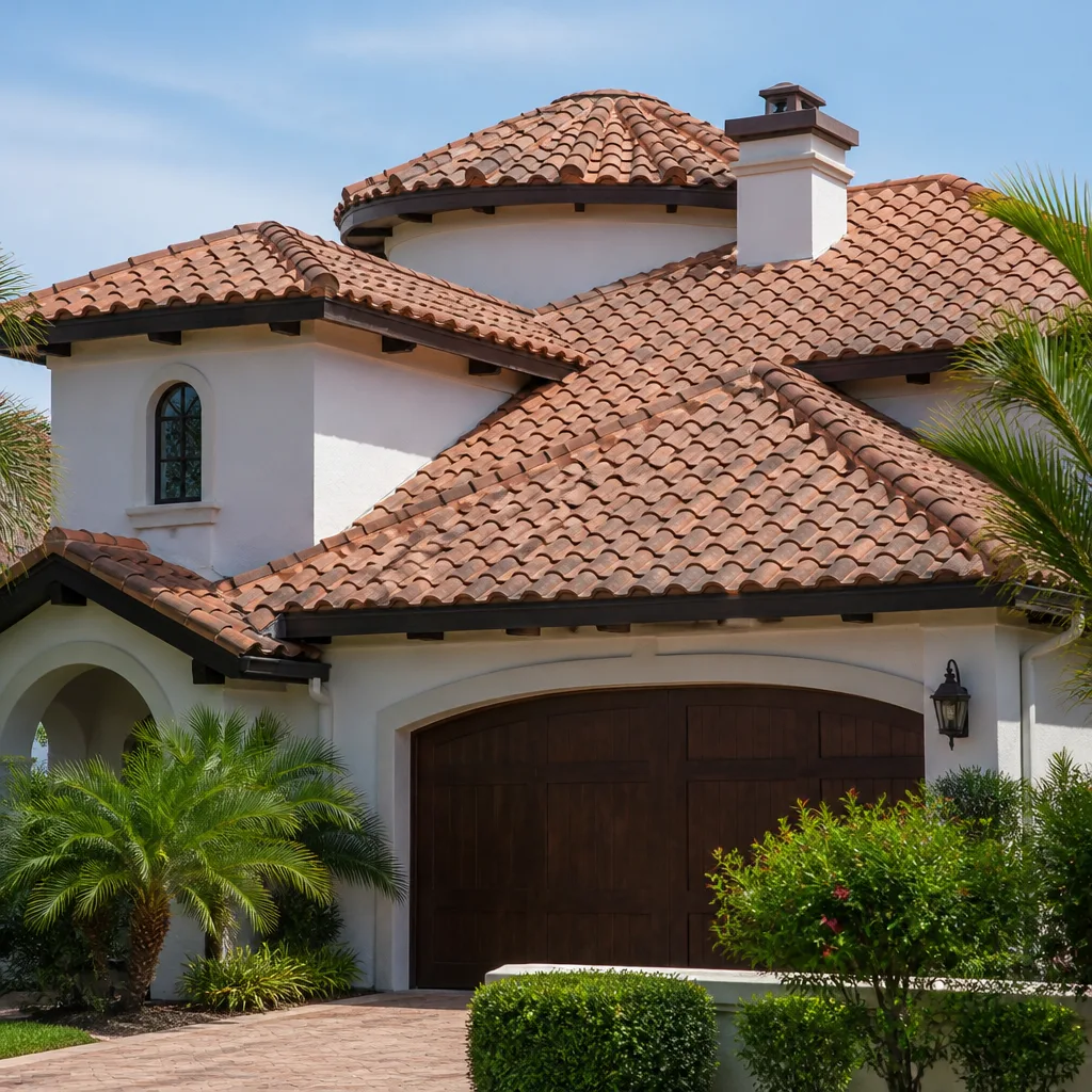 Tile roofing